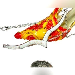 Imitation inlaid white opal -new